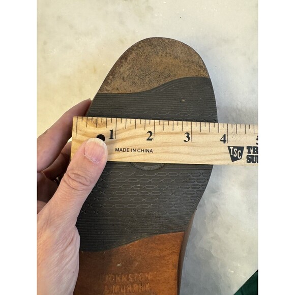 Johnston & Murphy Men’s Brown Woven Tassel Loafers Men's Size 9.5 - Picture 12 of 14